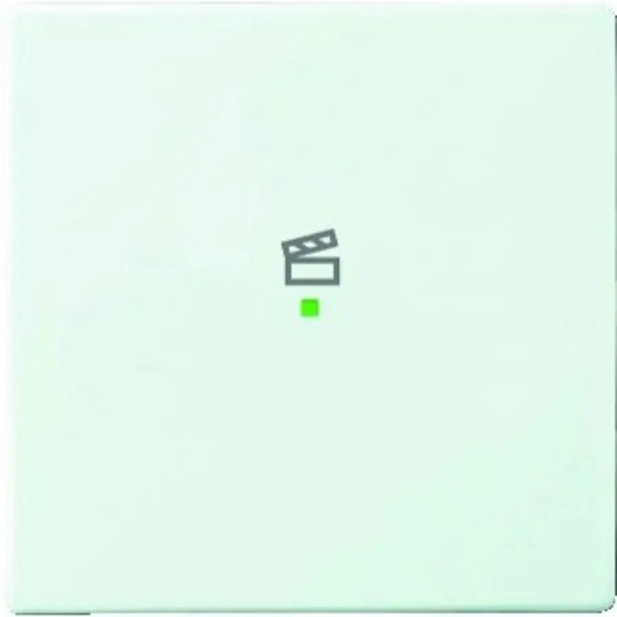 Busch-Jaeger bedieningswip 1-voudig met symbool scene tbv bedieningselement flex Future Linear studiowit glans (6233-10-84)