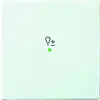 Busch-Jaeger bedieningswip 1-voudig met symbool dimmer Future Linear studiowit glans (6234-10-84)