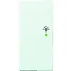 Busch-Jaeger bedieningswip links symbool licht tbv bedieningselement flex 2-voudig Future Linear studiowit glans (6231-21-84)