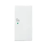 Busch-Jaeger bedieningswip rechts symbool dimmer tbv bedieningselement flex 2-voudig Future Linear studiowit glans (6234-22-84)