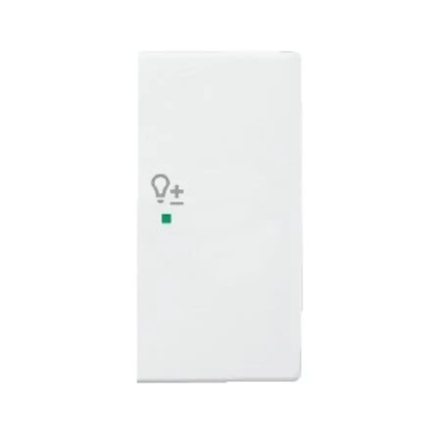 Busch-Jaeger bedieningswip rechts symbool dimmer tbv bedieningselement flex 2-voudig Future Linear studiowit glans (6234-22-84)