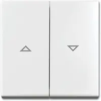 Busch-Jaeger schakelwip voor jaloezieschakelaar Balance SI wit glans (2504-914)