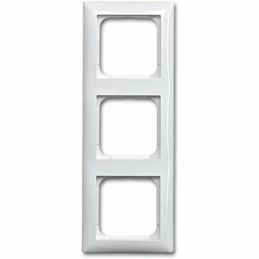 Busch-Jaeger afdekraam 3-voudig Balance SI wit glans (1723-914)