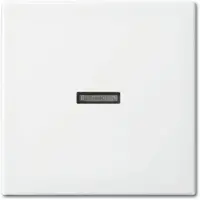 Busch-Jaeger schakelwip met klein transparant controlevenster Balance SI wit glans (1789 N-914)