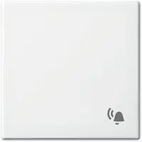 Busch-Jaeger schakelwip symbool bel Balance SI wit glans (2520 KI-914)