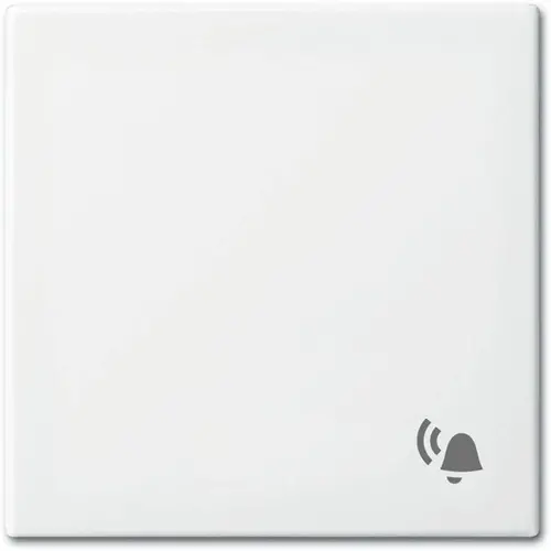 Busch-Jaeger schakelwip symbool bel Balance SI wit glans (2520 KI-914)