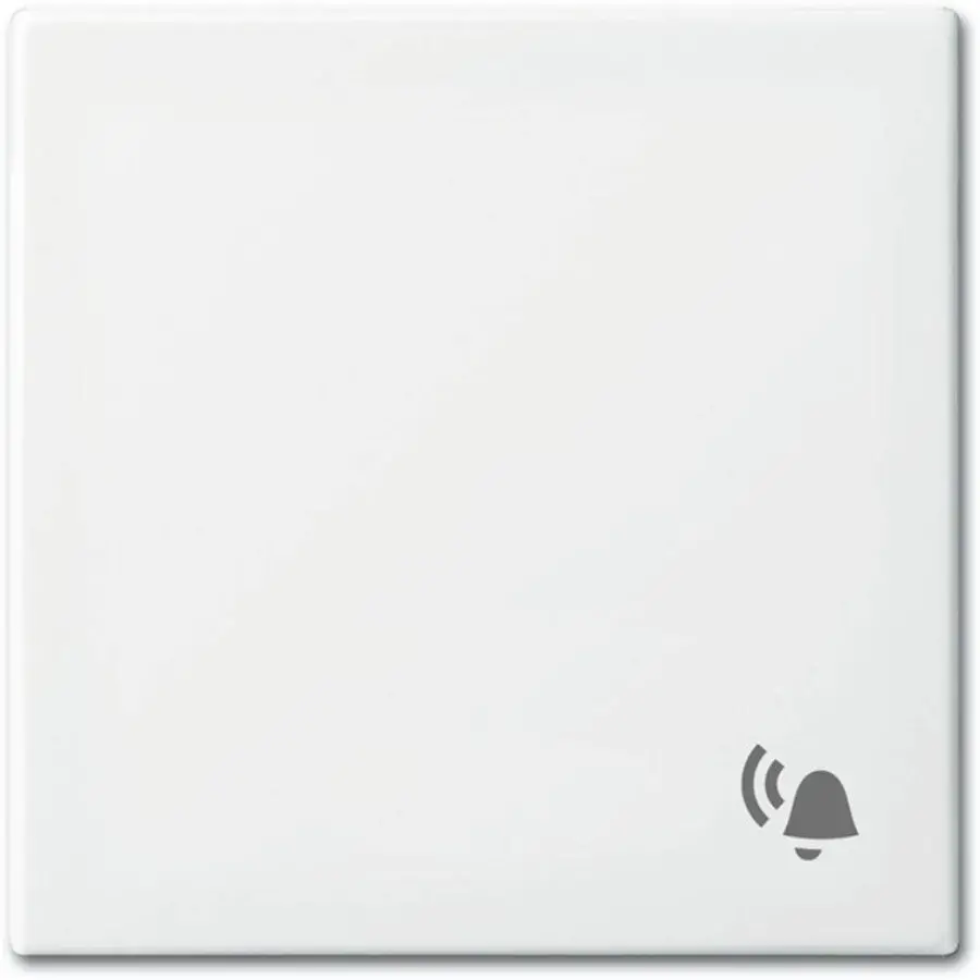 Busch-Jaeger schakelwip symbool bel Balance SI wit glans (2520 KI-914)