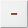 Busch-Jaeger schakelwip met klein rood controlevenster Balance SI wit glans (1789-914) Busch-Jaeger schakelwip met klein rood controlevenster Balance SI wit glans (1789-914)