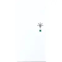 Busch-Jaeger bedieningswip links symbool licht tbv bedieningselement flex 2-voudig Balance SI (6231-21-914)