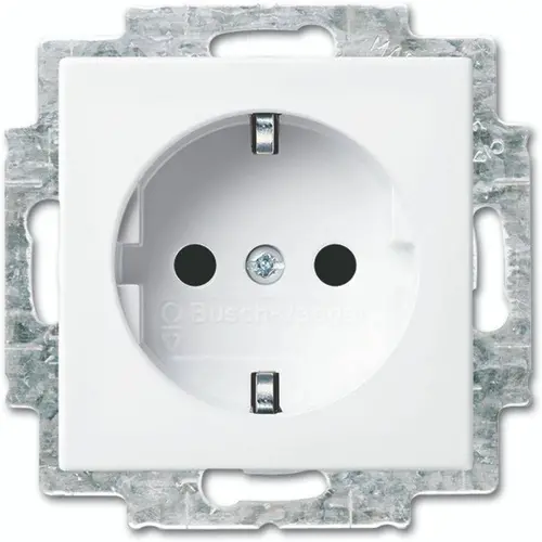 Busch-Jaeger wandcontactdoos randaarde Safety+ met LED-oriëntatieverlichting Balance SI wit glans (20 EUCBLI-914) Busch-Jaeger wandcontactdoos randaarde Safety+ met LED-oriëntatieverlichting Balance SI wit glans (20 EUCBLI-914)