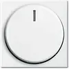 Busch-Jaeger dimmerknop draai/drukdimmer Balance SI wit glans (2115-914) Busch-Jaeger dimmerknop draai/drukdimmer Balance SI wit glans (2115-914)
