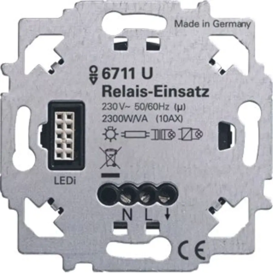 Busch-Jaeger relaissokkel Zigbee 10A (6711 U)