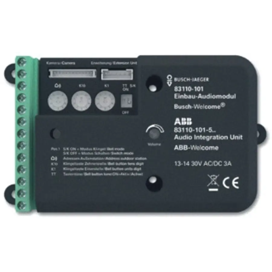 Busch-Jaeger welcome audiomodule inbouw (83110-101)