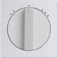 Busch-Jaeger draaiknop driestandenschakelaar Future Linear aluzilver mat (1740 DRL-83-503)
