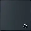 Busch-Jaeger schakelwip symbool bel Future Linear zwart mat (2520 KI-885)