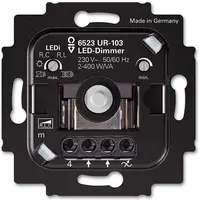 Busch-Jaeger draaidimmer universeel LED 2-100 Watt (6523 UR-103)