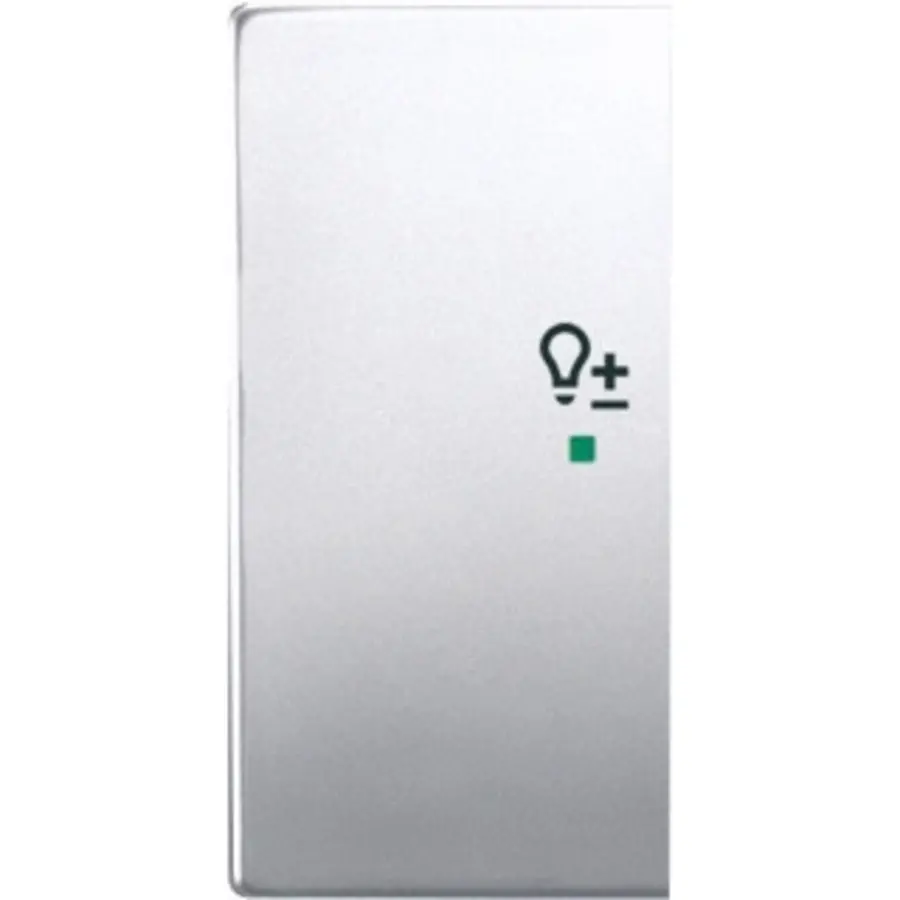 Busch-Jaeger bedieningswip links symbool dimmer tbv bedieningselement flex 2-voudig Pure Stainless Steel (6234-21-866)