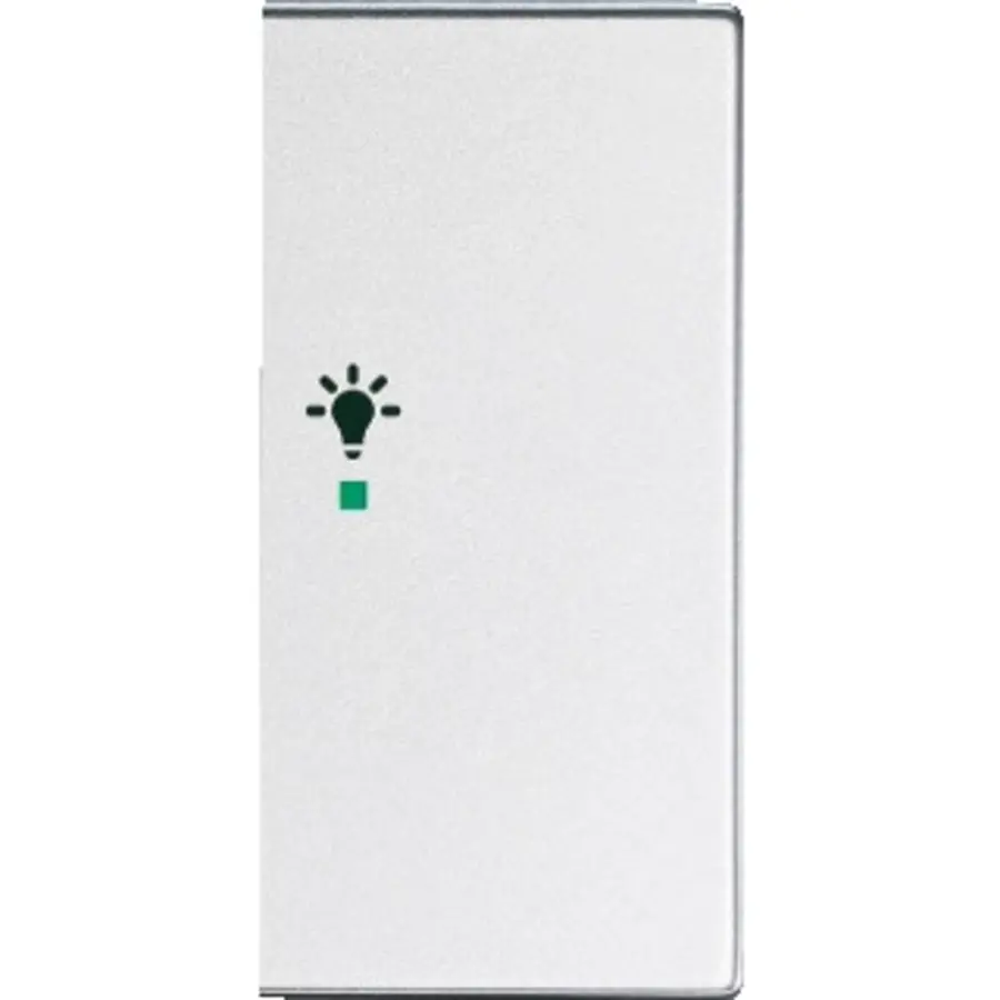 Busch-Jaeger bedieningswip rechts symbool licht tbv bedieningselement flex 2-voudig Future Linear aluzilver (6231-22-83)