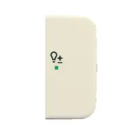 Busch-Jaeger bedieningswip rechts symbool dimmer tbv bedieningselement flex 2-voudig Standaard SI (6234-22-212)