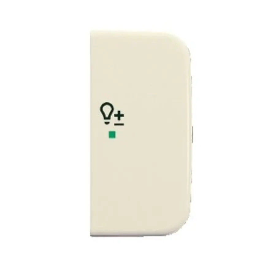 Busch-Jaeger bedieningswip rechts symbool dimmer tbv bedieningselement flex 2-voudig Standaard SI (6234-22-212)