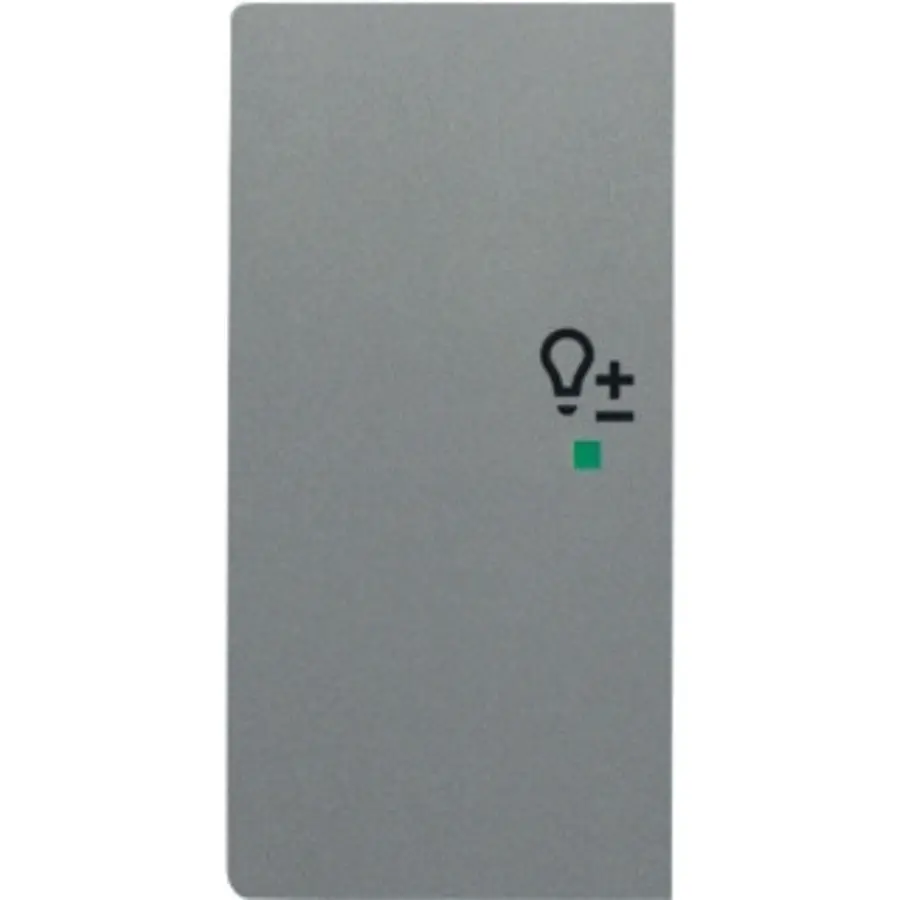 Busch-Jaeger bedieningswip links symbool dimmer tbv bedieningselement flex 2-voudig Future Linear grijs metallic (6234-21-803)