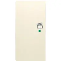Busch-Jaeger bedieningswip links symbool scene tbv bedieningselement flex 2-voudig Future Linear creme glans (6233-21-82)