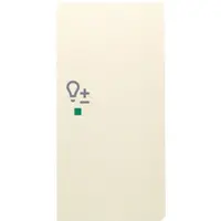 Busch-Jaeger bedieningswip rechts symbool dimmer tbv bedieningselement flex 2-voudig Future Linear creme glans (6234-22-82)