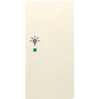 Busch-Jaeger bedieningswip rechts symbool licht tbv bedieningselement flex 2-voudig Future Linear creme glans (6231-22-82)