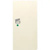 Busch-Jaeger bedieningswip rechts symbool scene tbv bedieningselement flex 2-voudig Future Linear creme glans (6233-22-82)