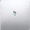 Busch-Jaeger bedieningswip 1-voudig met symbool dimmer Pure Stainless Steel (6234-10-866)