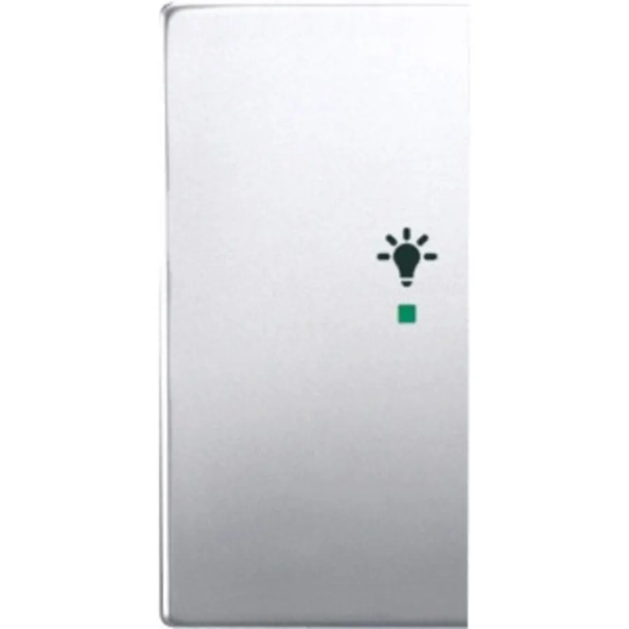 Busch-Jaeger bedieningswip links symbool licht tbv bedieningselement flex 2-voudig Pure Stainless Steel (6231-21-866)