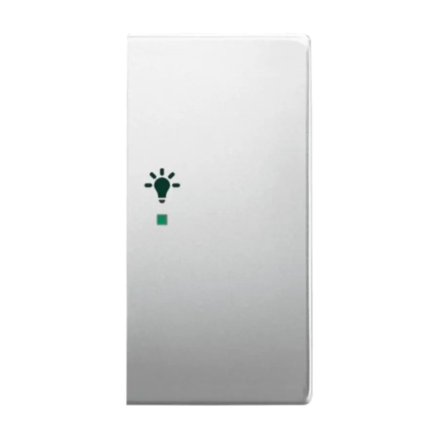 Busch-Jaeger bedieningswip rechts symbool licht tbv bedieningselement flex 2-voudig Pure Stainless Steel (6231-22-866)