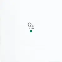 Busch-Jaeger bedieningswip 1-voudig met symbool dimmer Future Linear studiowit mat (6234-10-884)