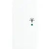 Busch-Jaeger bedieningswip links symbool licht tbv bedieningselement flex 2-voudig Future Linear studiowit mat (6231-21-884)
