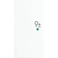 Busch-Jaeger bedieningswip links symbool dimmer tbv bedieningselement flex 2-voudig Future Linear studiowit mat (6234-21-884)