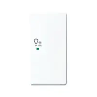 Busch-Jaeger bedieningswip rechts symbool dimmer tbv bedieningselement flex 2-voudig Future Linear studiowit mat (6234-22-884)