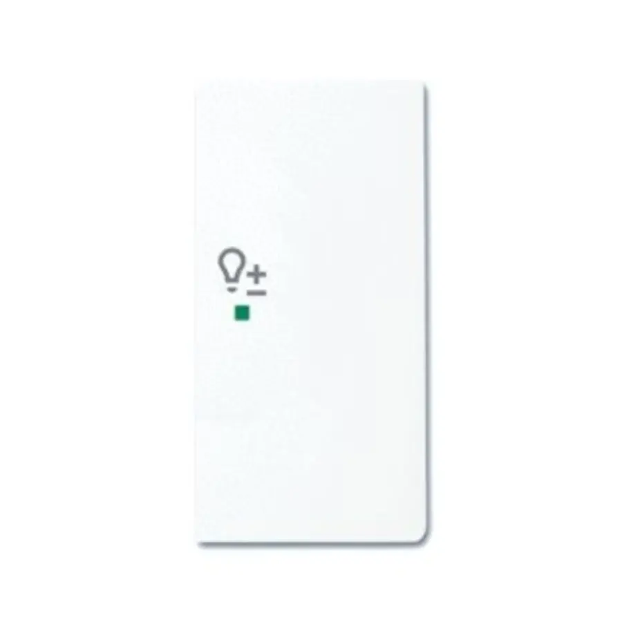 Busch-Jaeger bedieningswip rechts symbool dimmer tbv bedieningselement flex 2-voudig Future Linear studiowit mat (6234-22-884)