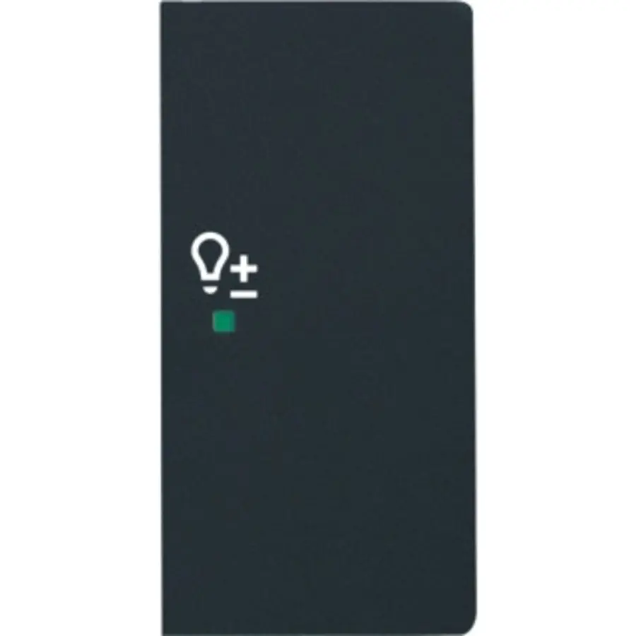 Busch-Jaeger bedieningswip rechts symbool dimmer tbv bedieningselement flex 2-voudig Future Linear zwart mat (6234-22-885)