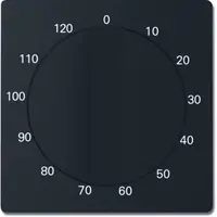 Busch-Jaeger draaiknop tijdschakelaar 120 min Future Linear zwart mat (1771-885-103)