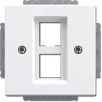Busch-Jaeger cpl 2x mj 216000-2 wit (2561-02-84)