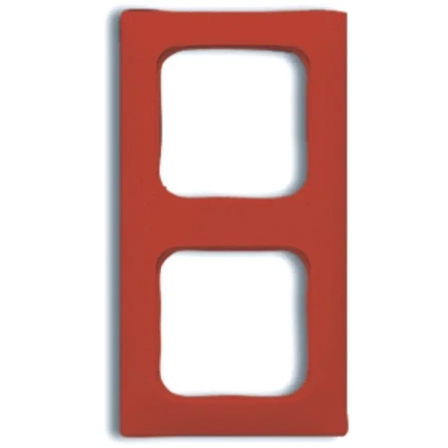 Busch-Jaeger afdekr 2v wandgoot r-rood (2512-217K-103)