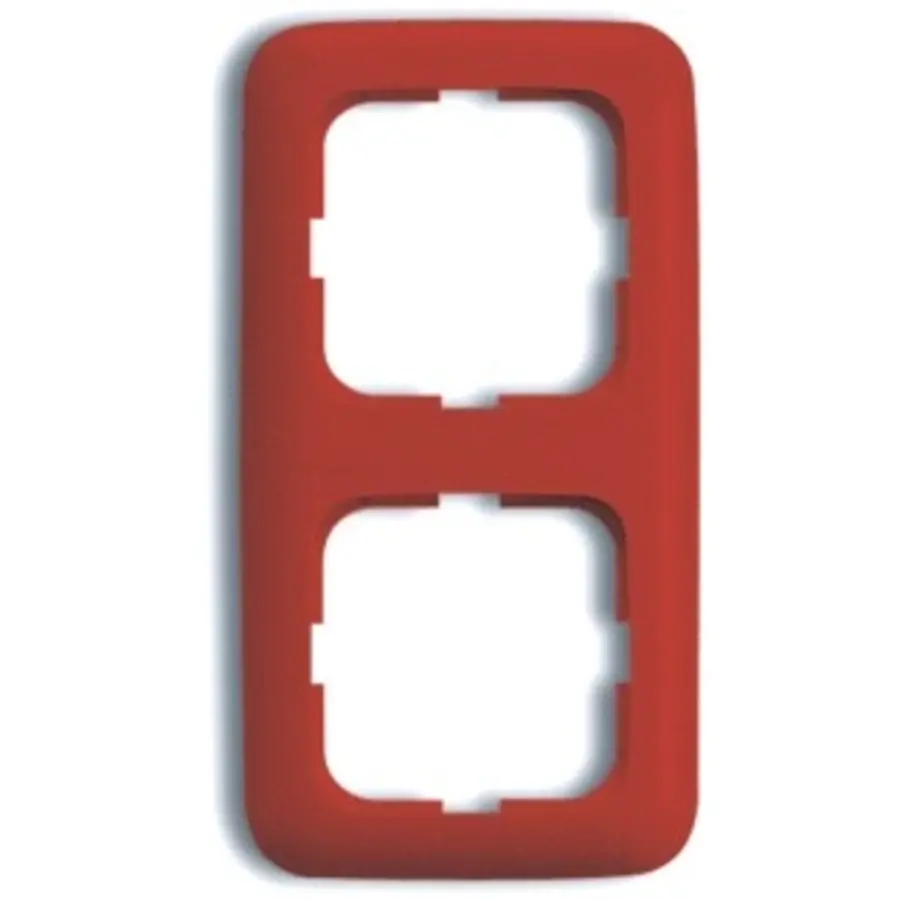 Busch-Jaeger afdekr 2v r-rood (2512-217-101)