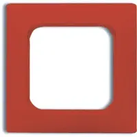 Busch-Jaeger afdekr 1v wandgoot r-rood (2511-217K-103)