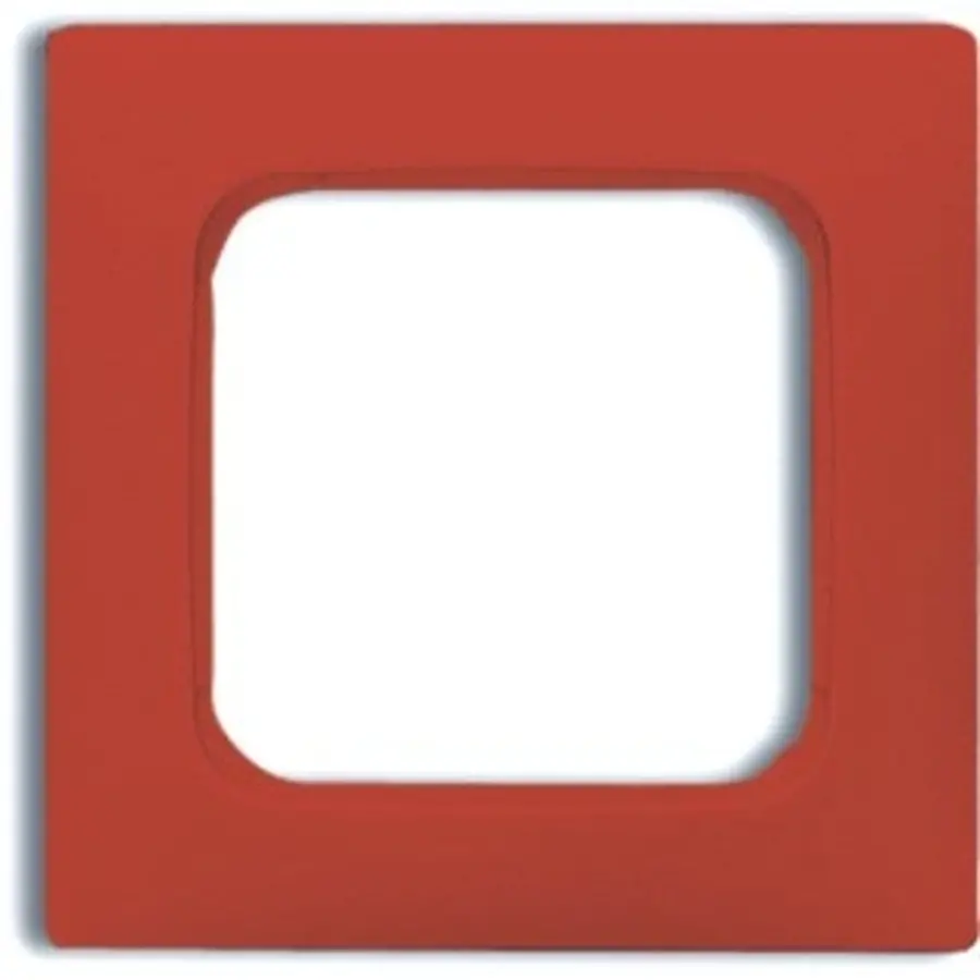 Busch-Jaeger afdekr 1v wandgoot r-rood (2511-217K-103)