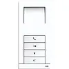 Busch-Jaeger aud hf binpost 4drukknp wit (83210 AP-624-500-02)