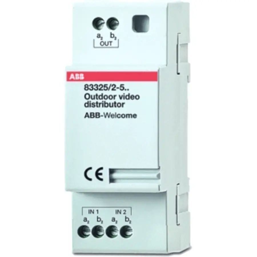 Busch-Jaeger video buiten distributeur (83325/2-500-02)