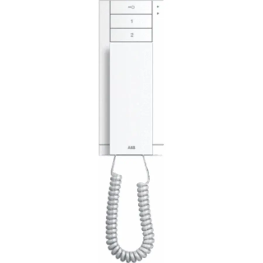 Busch-Jaeger aud hndset binpost 3knp wit (M22002-W-02)