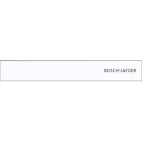 Busch-Jaeger ip eindstrp buipost 1/x wit (51381EP-W-03)