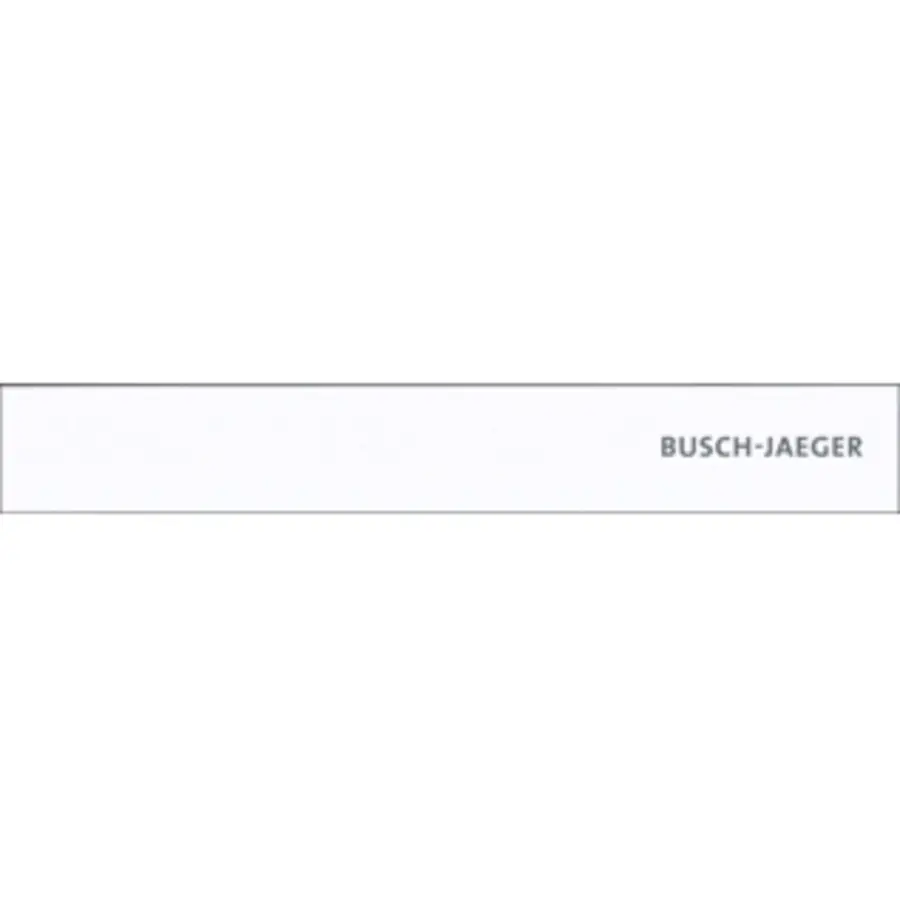 Busch-Jaeger ip eindstrp buipost 1/x wit (51381EP-W-03)