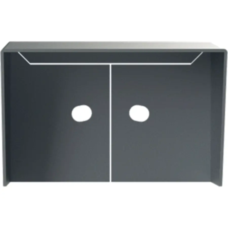 Busch-Jaeger abb wc afdekkap 1/x opbmont (41383RH)